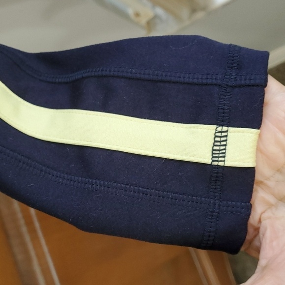 TALBOTS legings, very good condition and quality.  SIZE small petite. NAVY‎ BLUE - Picture 4 of 10